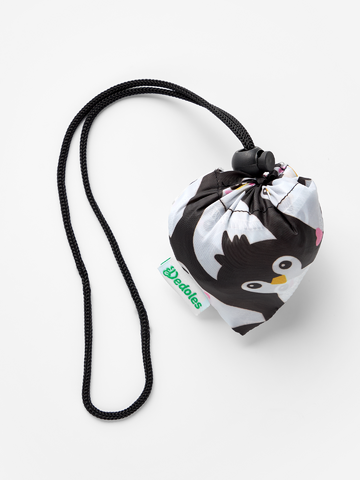 Zľava Reusable Shopping Bag Penguin Friends