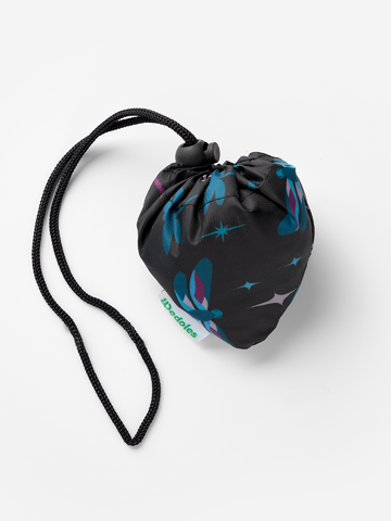 Obrázok produktu Sac à provisions rigolo Libellules durant la nuit