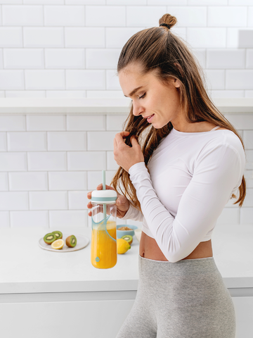 Výjimečný dárek od Dedoles EQUA Plastová láhev 2v1 Wave 800 ml