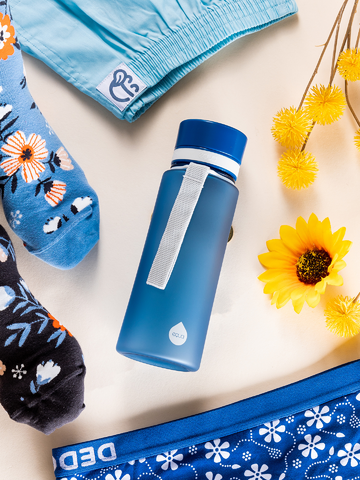 Sale EQUA Plastic Bottle Midnight 600 ml