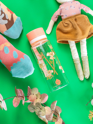 Lifestyle foto EQUA Plastová fľaša Playground 600 ml