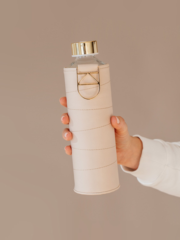 Ajándék tipp EQUA Beige üvegkulacs 750 ml