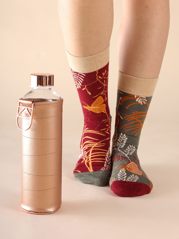 Lifestyle fotó EQUA Bronze üvegkulacs 750 ml