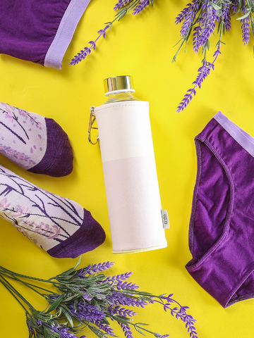 Potešte sa týmto kúskom Dedoles EQUA стъклена бутилка Lila 750 ml