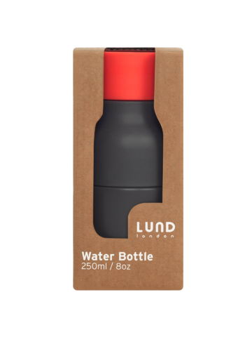 Výnimočný darček od Dedoles Športová fľaša LUND LONDON 250 ml Grey & Coral