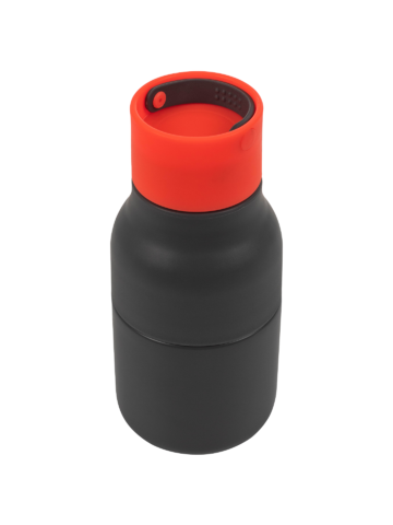 Tip na darček Športová fľaša LUND LONDON 250 ml Grey & Coral