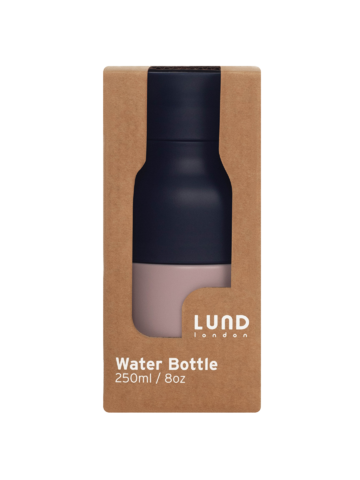 Hľadáte originálny a nezvyčajný darček? Obdarovaného zaručene prekvapí Športová fľaša LUND LONDON 250 ml Pink & Indigo