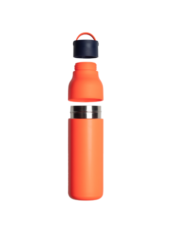 Pre dokonalý a originálny outfit Športová fľaša LUND LONDON 500 ml Coral & Indigo