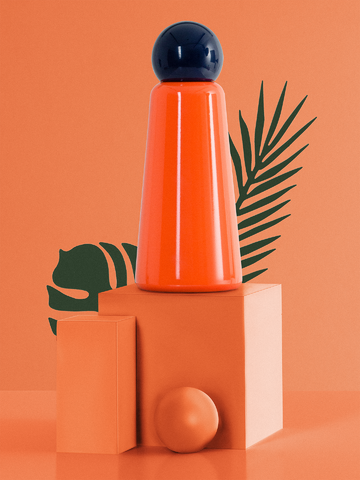 Ausverkauf LUND LONDON Thermoflasche 500 ml Coral & Indigo