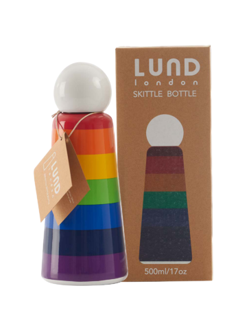 für ein vollkommenes und originelles Outfit LUND LONDON Thermoflasche 500 ml Rainbow