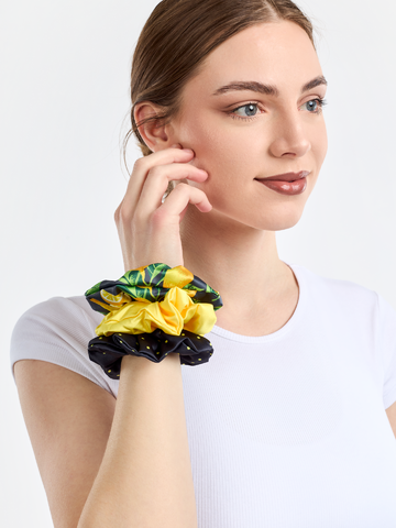 Potešte sa týmto kúskom Dedoles Confezione da 3 elastici per capelli Buonumore Limoni