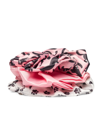 Kedvezmény Vidám hajgumi hármas csomagolásban Rózsaszín cicák