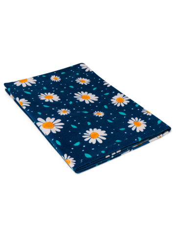 Obrázok produktu Toalha de praia alegre redonda Margaridas em Flor