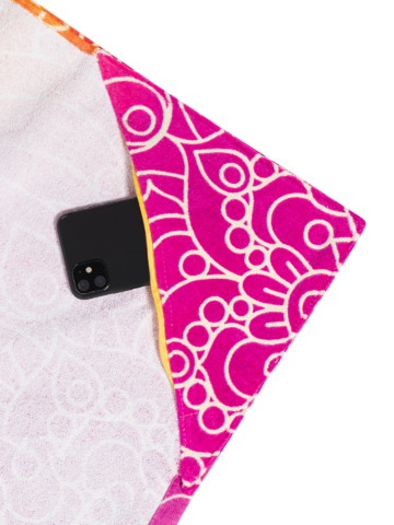 ОТСТЪПКА Весела плажна хавлия Слънчева мандала