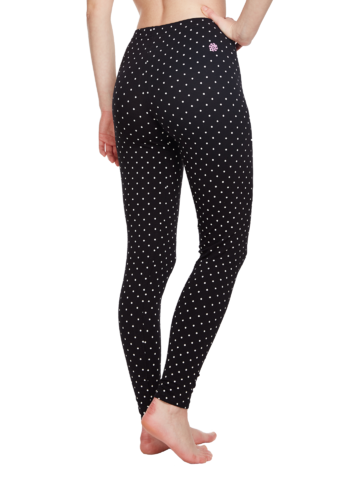 Potešte sa týmto kúskom Dedoles Leggings in cotone Neri a Puntini