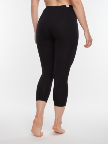 Obrázok produktu Leggings de algodão orgânico 3/4 Preto