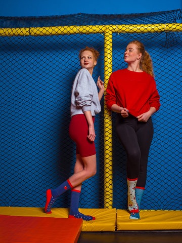 Zľava Leggings de algodão orgânico 3/4 Preto