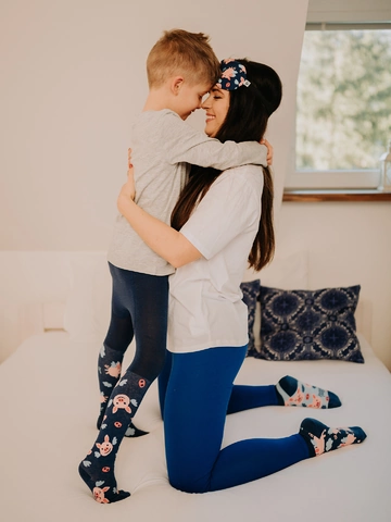 Výpredaj Legging en coton bleu royal