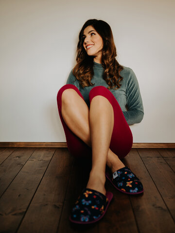 Kiárusítás Bordó 3/4 pamut leggings