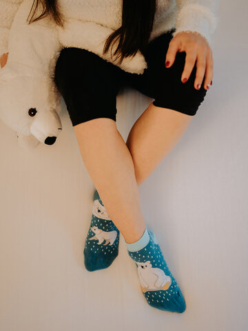 Sale Black Cotton 3/4 Leggings