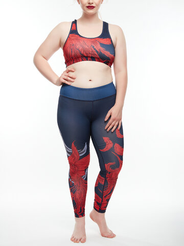 Lifestyle foto Leggings de ginástica alegres Fénix
