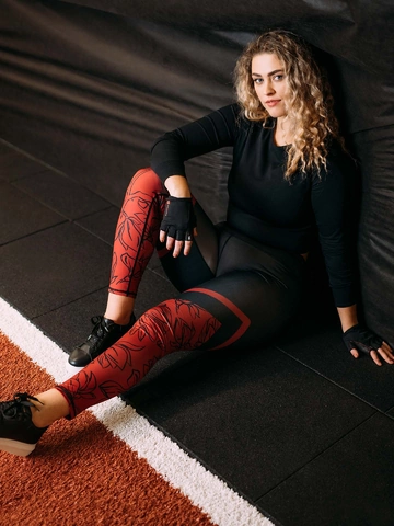 Eredeti és szokatlan ajándékot keres? a megajándékozottat garantáltan meglepi Vidám fitnesz leggings Magnólia