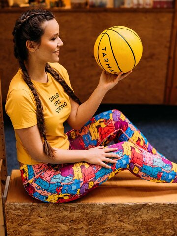 Colourful gym leggings outlet