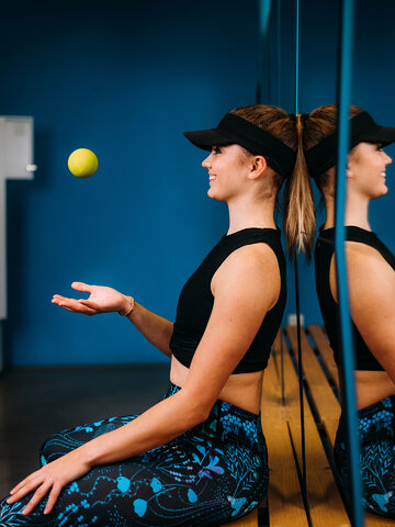 Výpredaj Leggings Buonumore da allenamento Flora marina