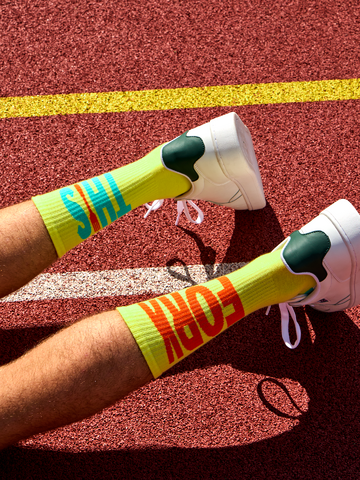 a tökéletes és egyedi ruházathoz Vidám funkcionális zokni Fork This