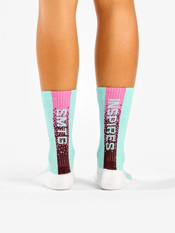 Výnimočný darček od Dedoles Živahne funkcionalne nogavice Metino zelen trenutek