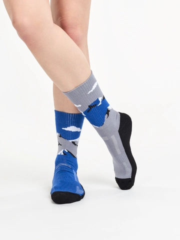 Foto Veselé funkční ponožky Skalnaté hory