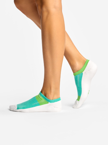 Lifestyle foto Calzini funzionali da sneaker Verde e menta