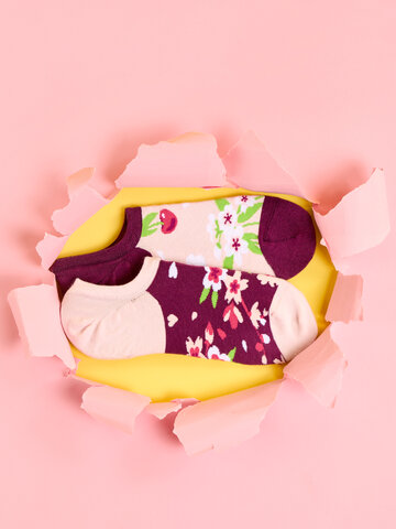 Zľava Calzini sneaker Buonumore Fiore di ciliegio