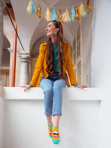 Potešte sa týmto kúskom Dedoles Socquettes rigolotes pour baskets Lama sympa