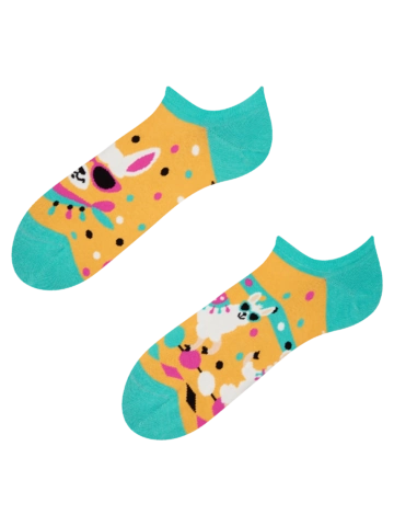 Výpredaj Socquettes rigolotes pour baskets Lama sympa