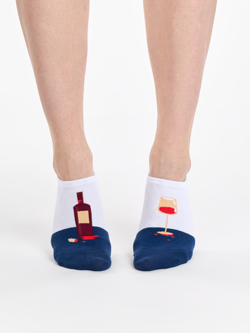 Zľava Calzini sneaker Buonumore Bottiglia di vino