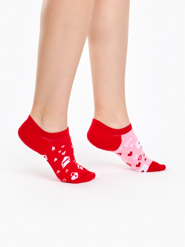 Obrázok produktu Meias alegres para ténis Cartas de Amor