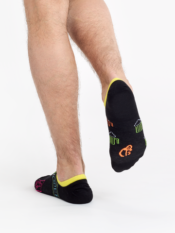 Lifestyle photo Sneaker Socks Neon Beer