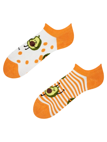 Výjimečný dárek od Dedoles Veselé ponožky do tenisek Vtipné avokádo