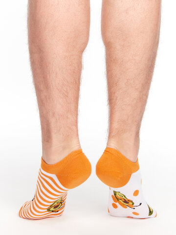 Obrázok produktu Весели чорапи за маратонки Забавно авокадо