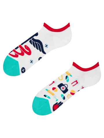 Potešte sa týmto kúskom Dedoles Veselé ponožky do tenisiek Zdravie