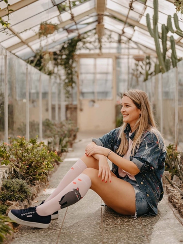 Výnimočný darček od Dedoles Calze al ginocchio Buonumore Gatto bianco e nero