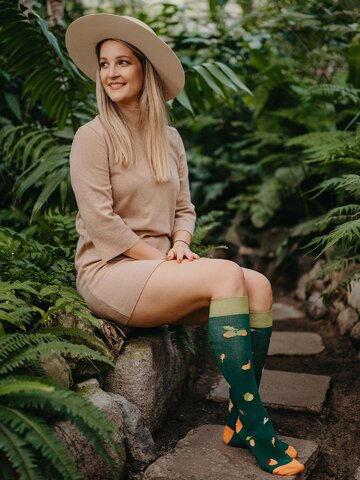 Sale Knee High Socks Squirrel