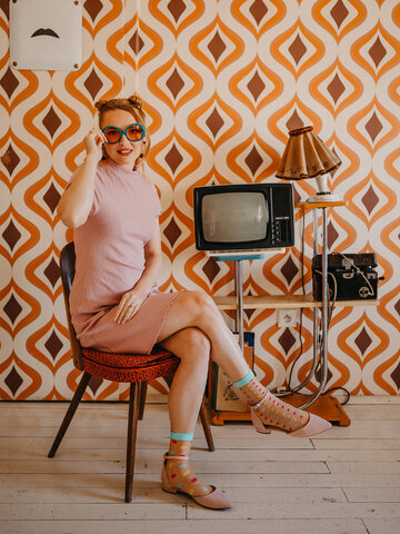 Pre dokonalý a originálny outfit Nylon Socks Dot World