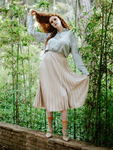 Tip na darček Calzini Buonumore di nylon Gigli arancioni