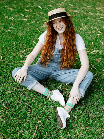 Pre dokonalý a originálny outfit Весели найлонови чорапи Четирилистна детелина