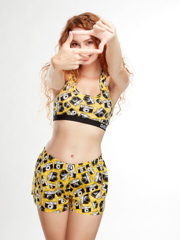 Ajándék tipp Vidám női alsónadrág Fényképezőgép