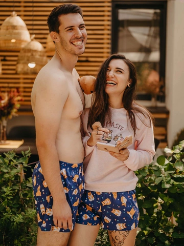 Hľadáte originálny a nezvyčajný darček? Obdarovaného zaručene prekvapí Vrolijke damesboxershorts Hamster