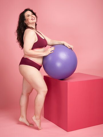 Szerezzen magának örömet ezzel a Dedoles darabbal Bordó hipster női alsó