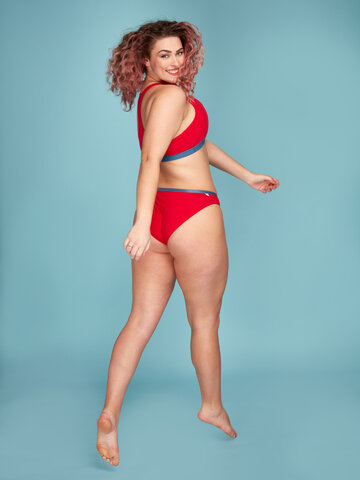 Pre dokonalý a originálny outfit Red Women's Briefs